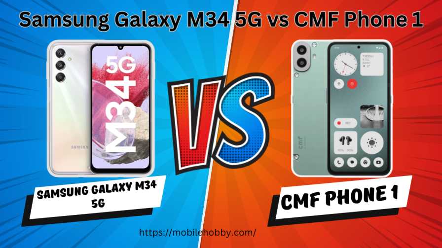 Samsung Galaxy M34 5G vs CMF Phone 1